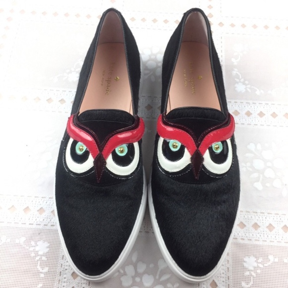 Kate Spade Colie owl shoes. New in box